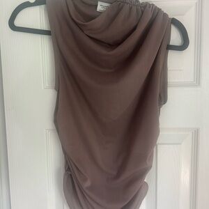 Abercrombie & Fitch NWT asymmetrical sheer top size small